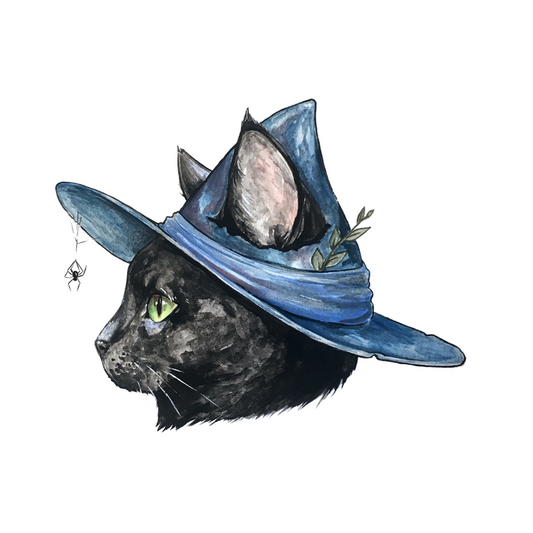 Big Moods - Witch Cat Sticker