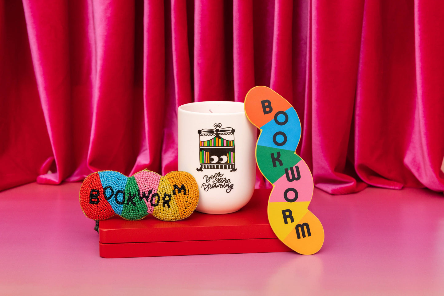 Ban.do - Beaded Ornament, Bookworm