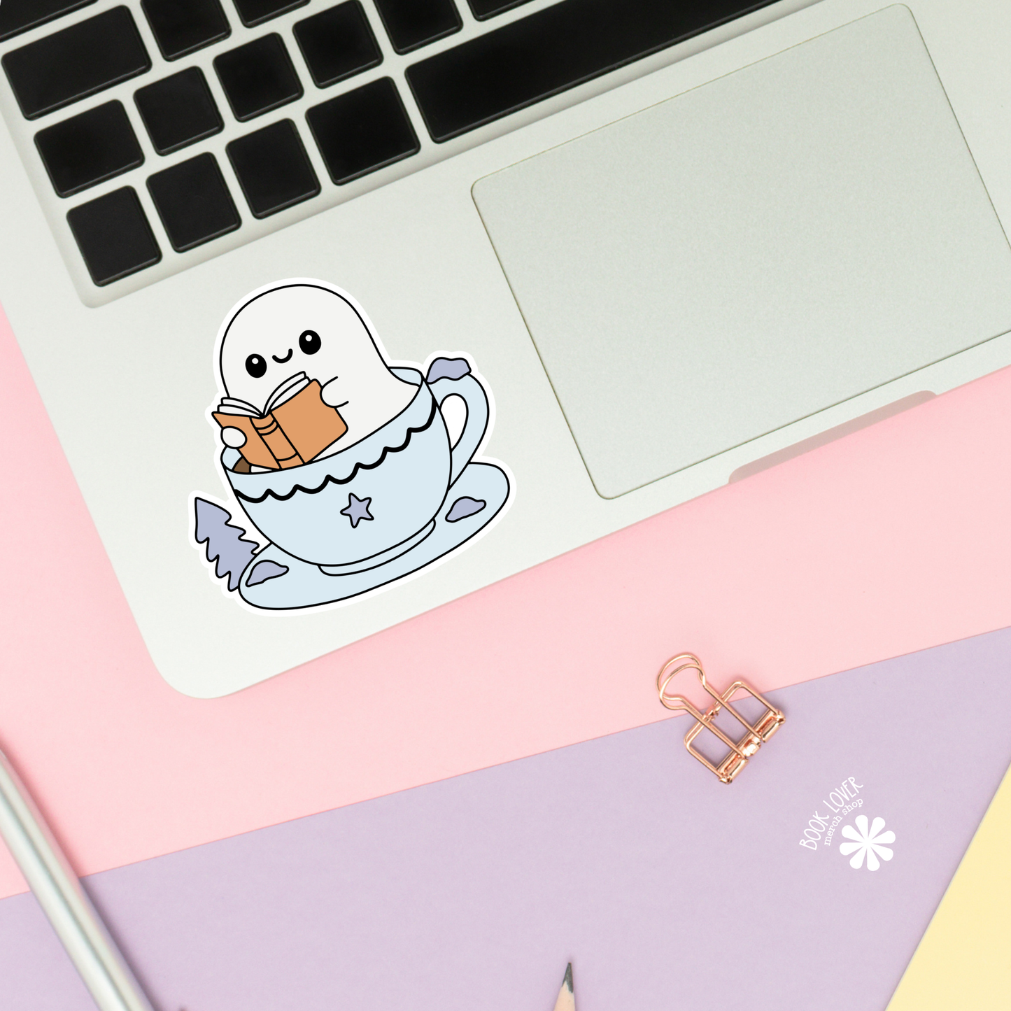 Book Lover Merch Shop - Hot Coco Hot Tub Stickers / Bookish Stickers / Book Lover: 3''