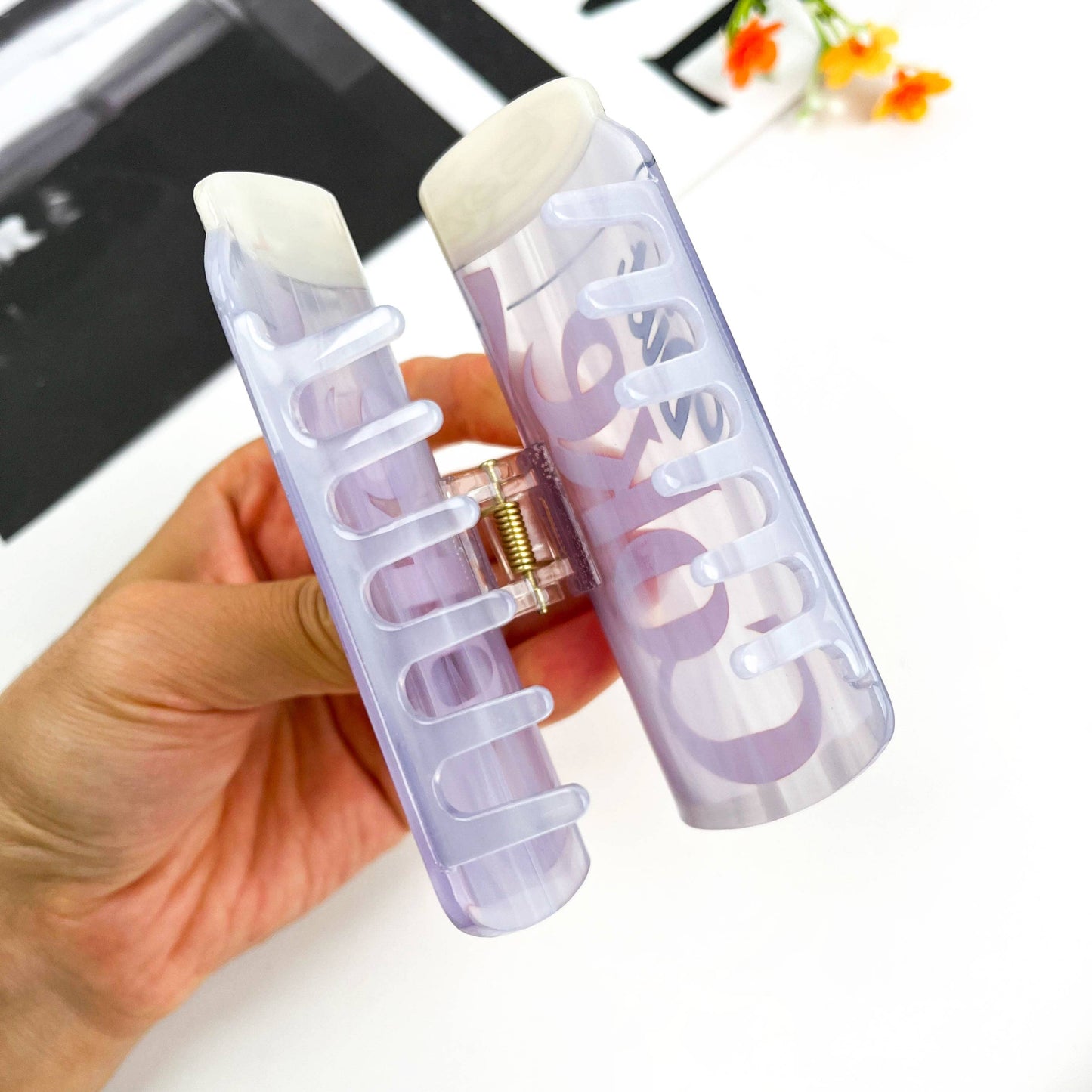 mildstyles - No-Sugar Cola Can Hair Claw – Fun Soda Style: Red