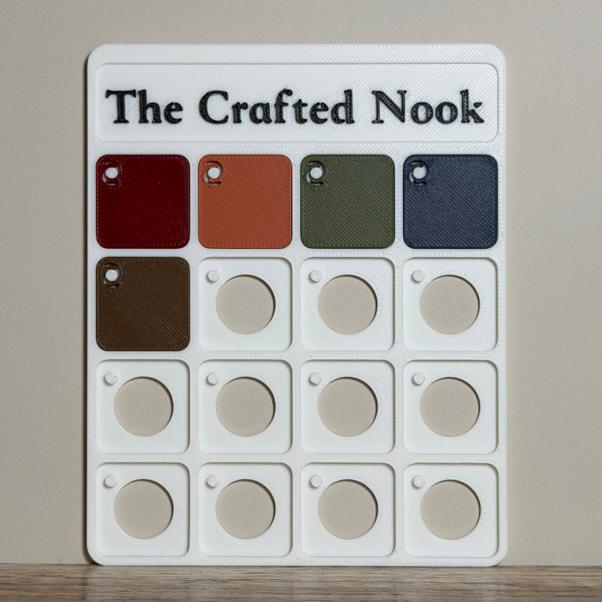 The Crafted Nook - Currently Reading Sign | Bookshelf Decor: Gray
