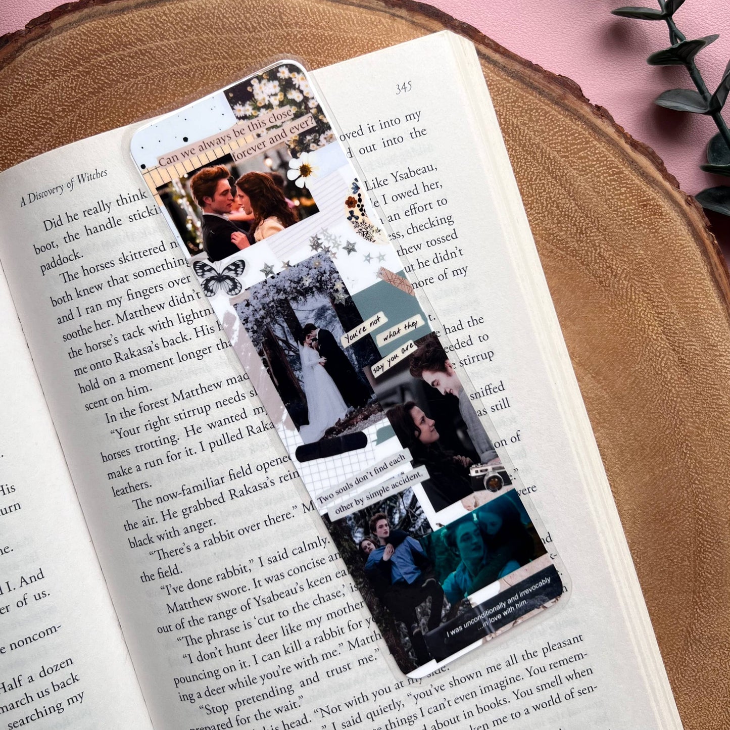 Cozy Reads Shop - Twi Collage Bookmark: Tassel