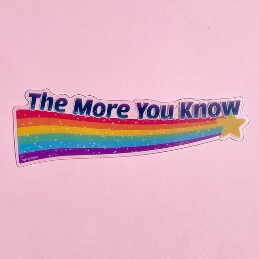 Pixel & Ink Creative - The More You Know Rainbow Bookmark: Default Title