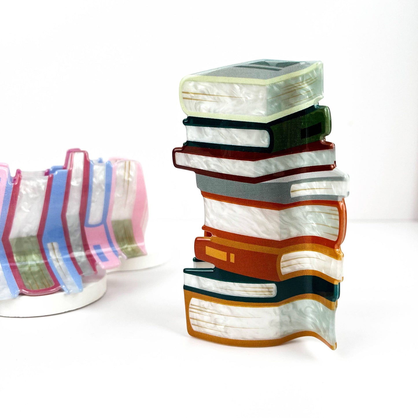 mildstyles - Oversize Lost in Ocean Books Hair Claw Clip: A