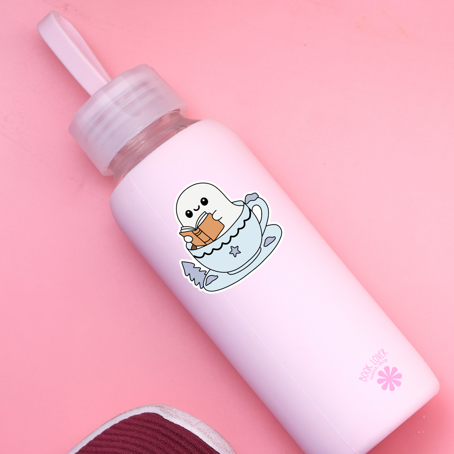 Book Lover Merch Shop - Hot Coco Hot Tub Stickers / Bookish Stickers / Book Lover: 3''