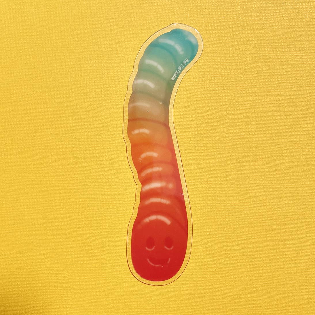 Pixel & Ink Creative - Gummy Worm Bookmark – A Sweet Treat for Your Shelves