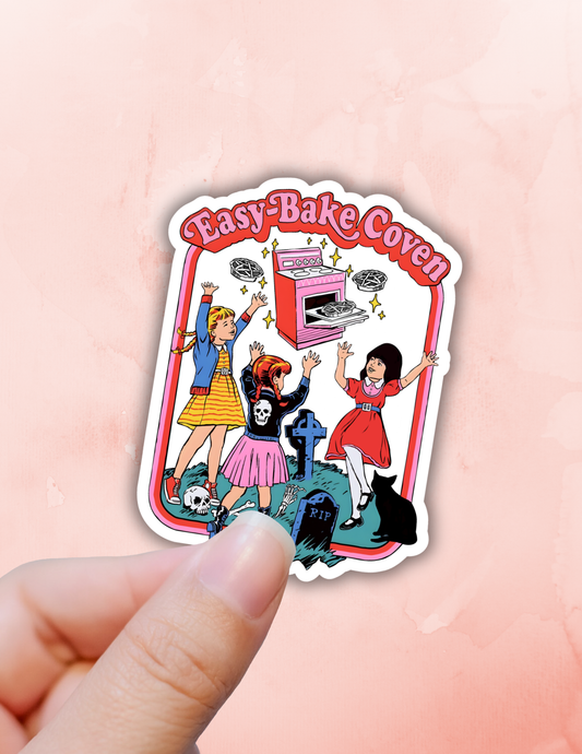 Lalatina Shop - Easy Bake Coven Retro sticker,sarcastic vinyl sticker