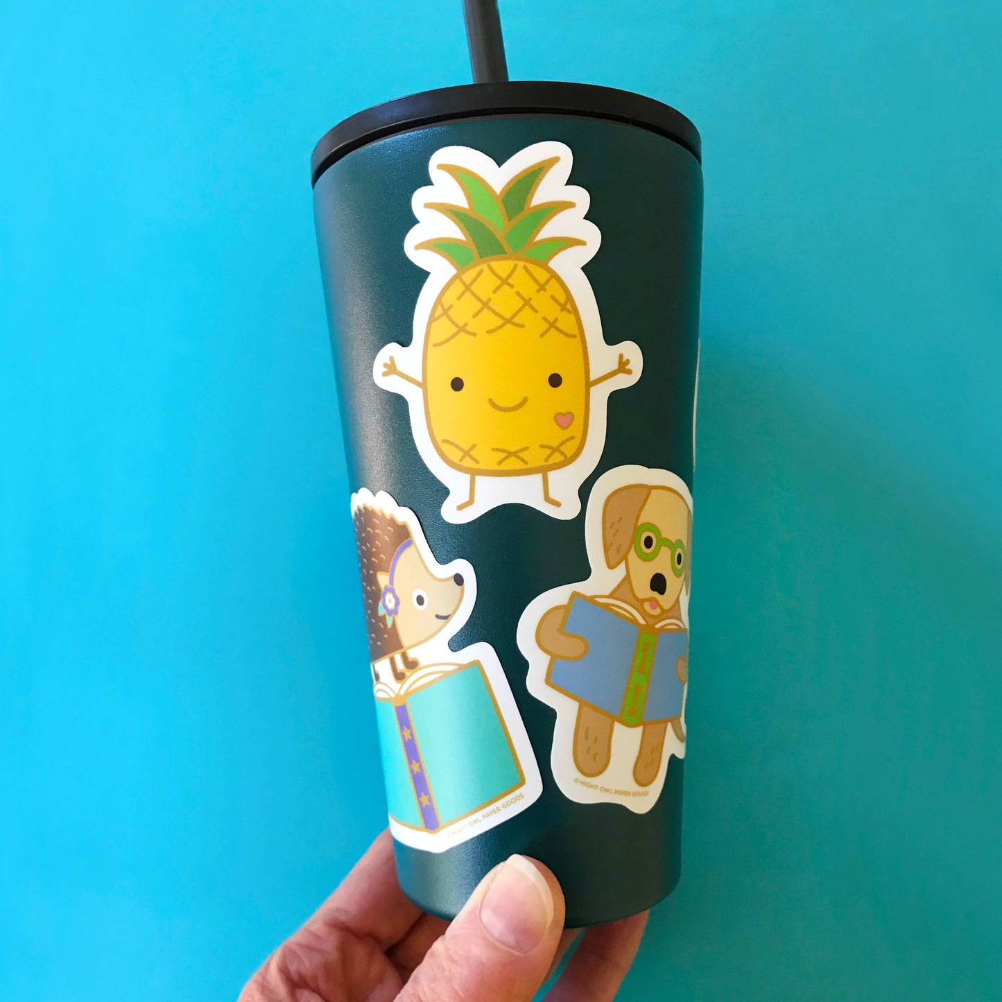 Night Owl Paper Goods - Critter Chronicles Vinyl Sticker