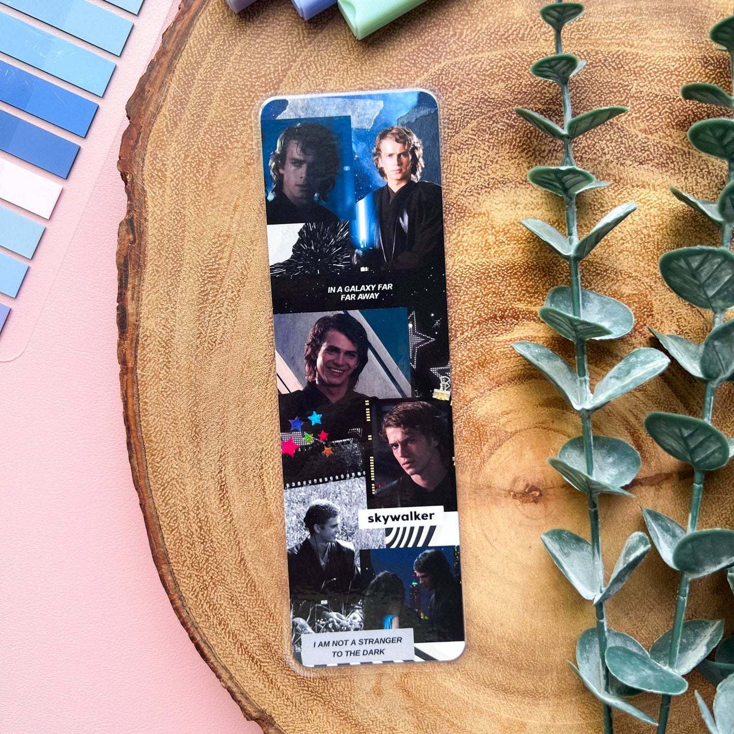 Cozy Reads Shop - Galaxy Man Bookmark: Tassel
