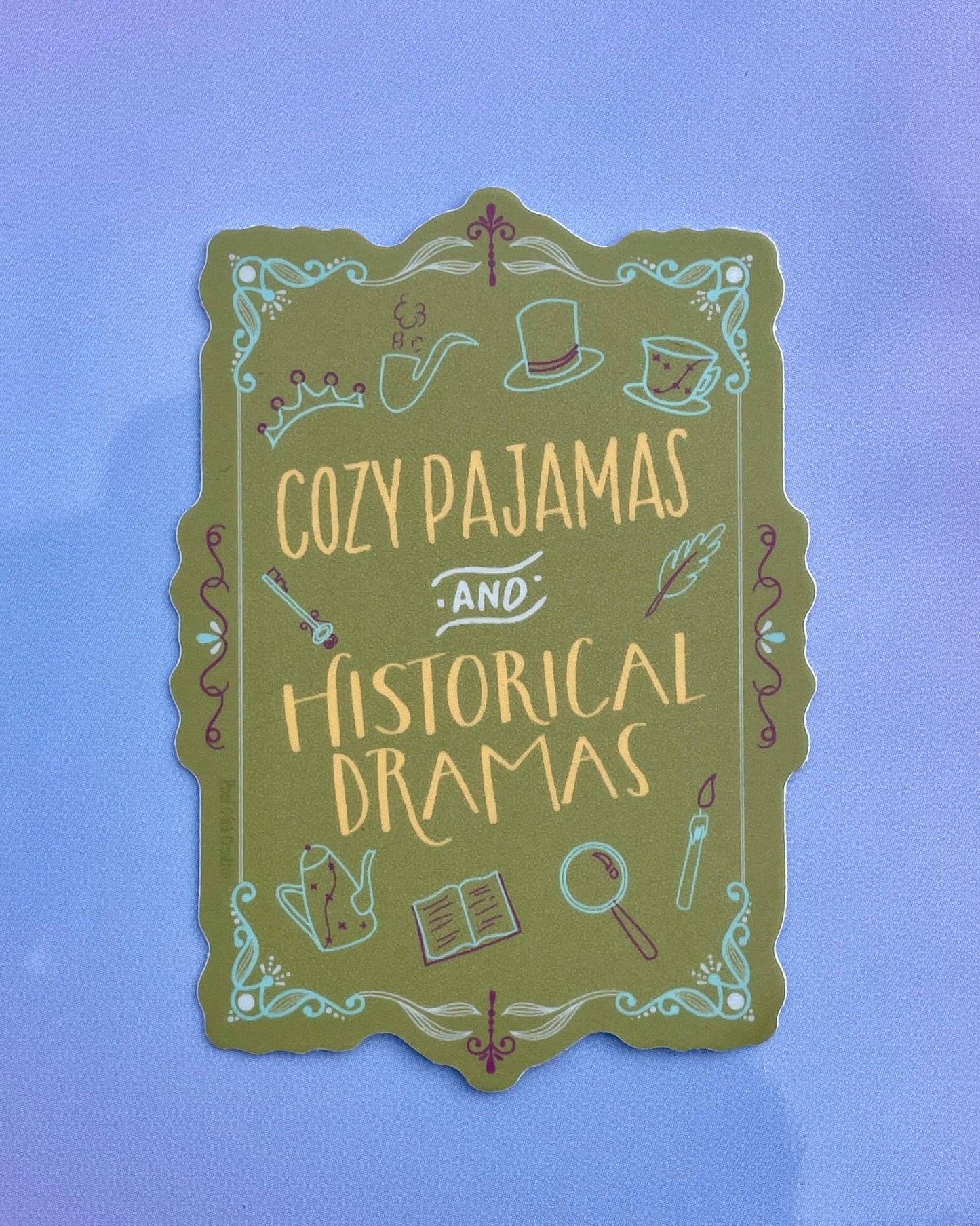 Pixel & Ink Creative - Cozy Pajamas & Historial Dramas Sticker