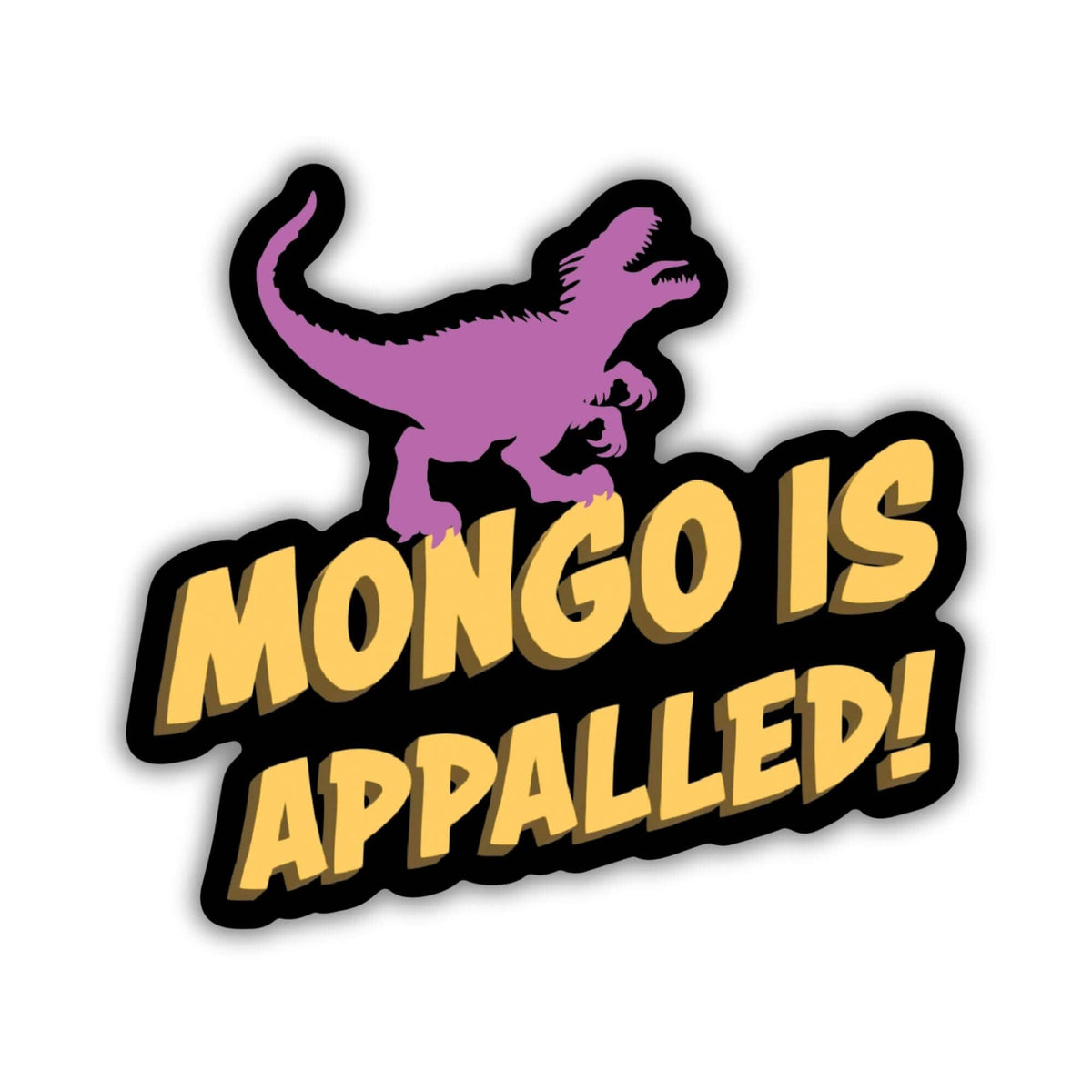 Kingdom of Threads - Mongo Is Appalled Sticker | Dungeon Crawler Carl