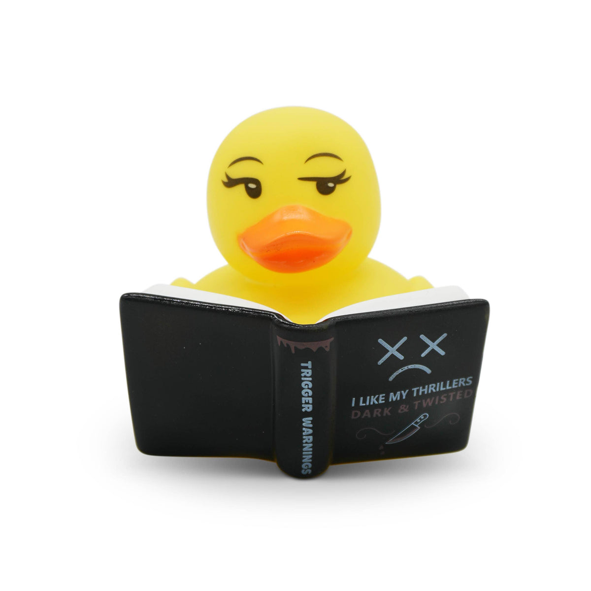 Punchkins - “I Like My Thrillers Dark & Twisted” Rubber Duck