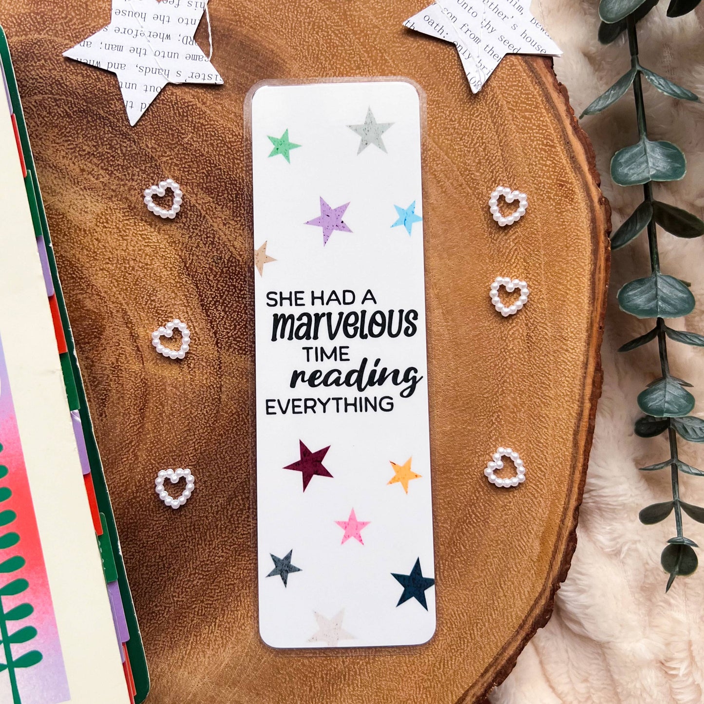 Cozy Reads Shop - Marvelous Time Bookmarks: Poets / Tassel