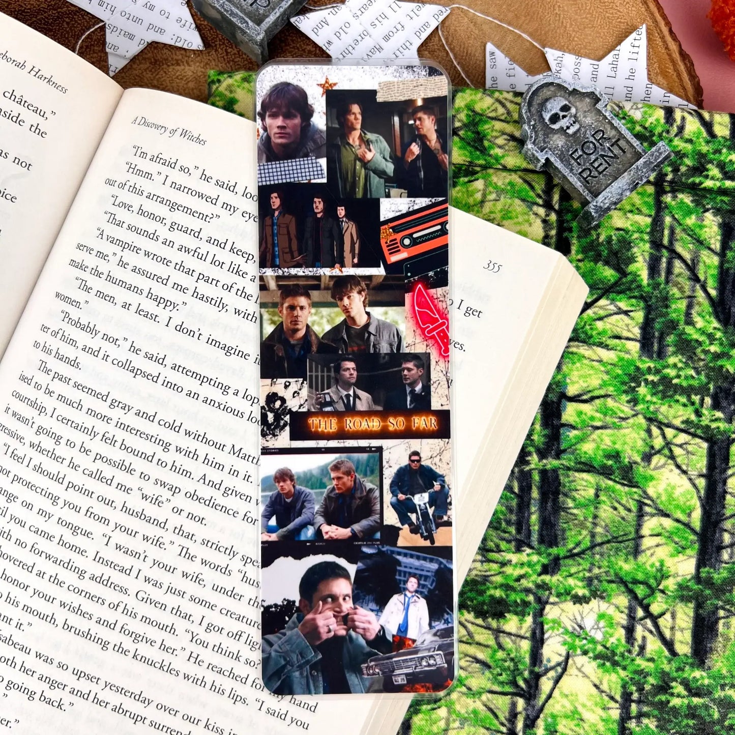 Cozy Reads Shop - Brothers Bookmark: Tassel