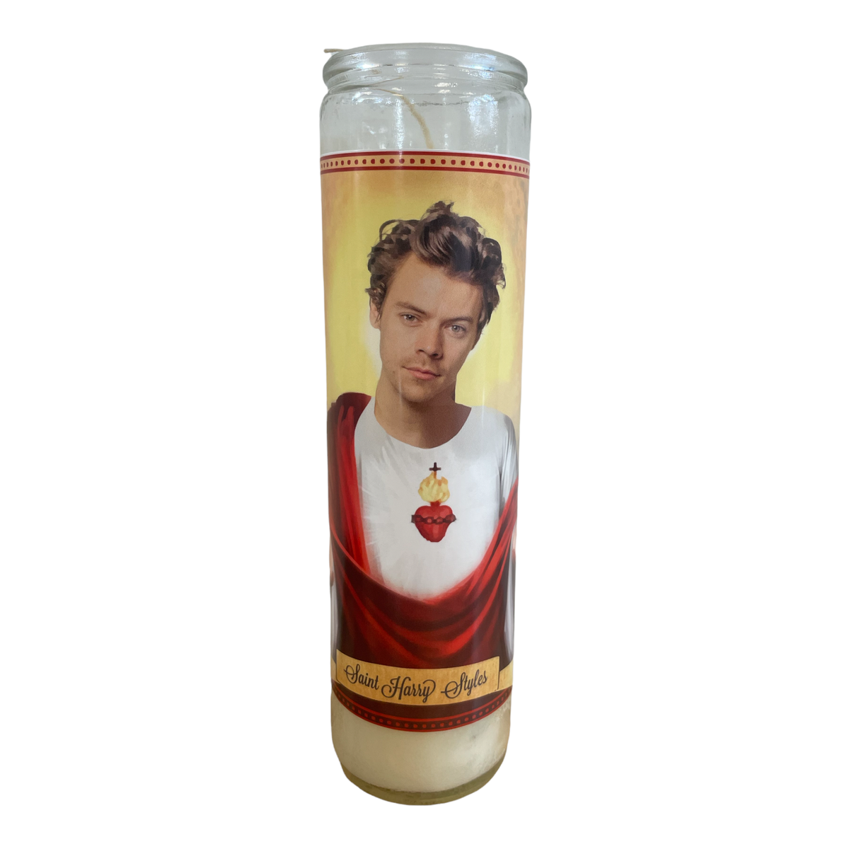 The Luminary and Co. - Harry Styles Devotional Prayer Saint Candle (Version 2)