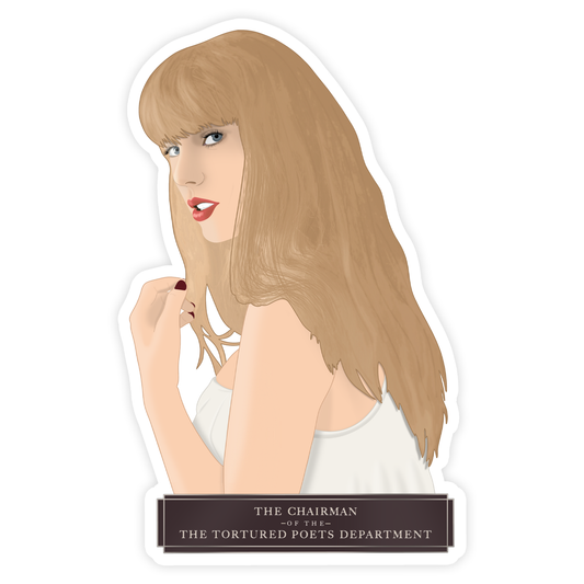 Shop Trimmings - Taylor Swift The Tortured Poets Department Chairman Sticker