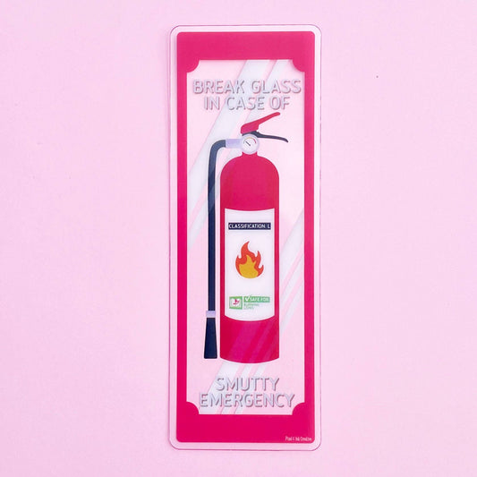 Pixel & Ink Creative - Smutty Emergency Spicy Reads Bookmark: Default Title