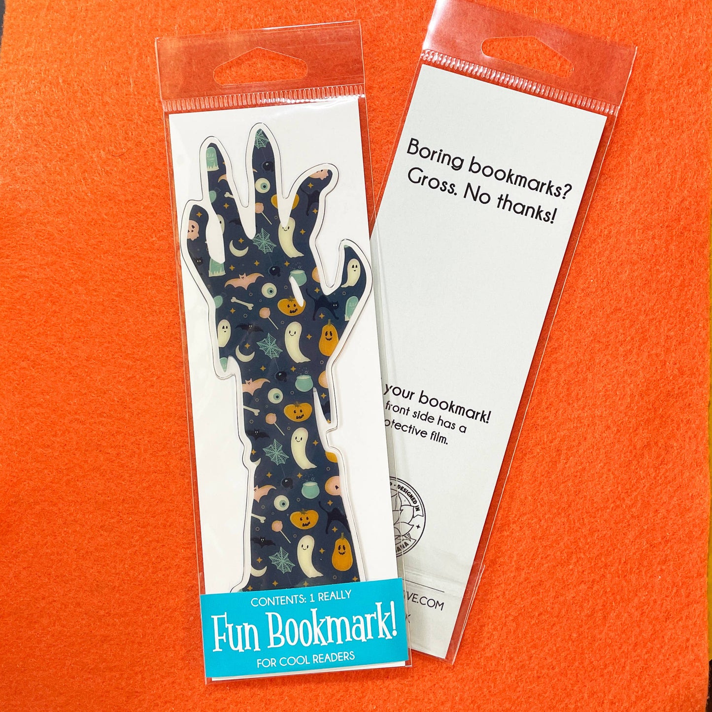 Pixel & Ink Creative - Cute & Spooky Zombie Bookmark