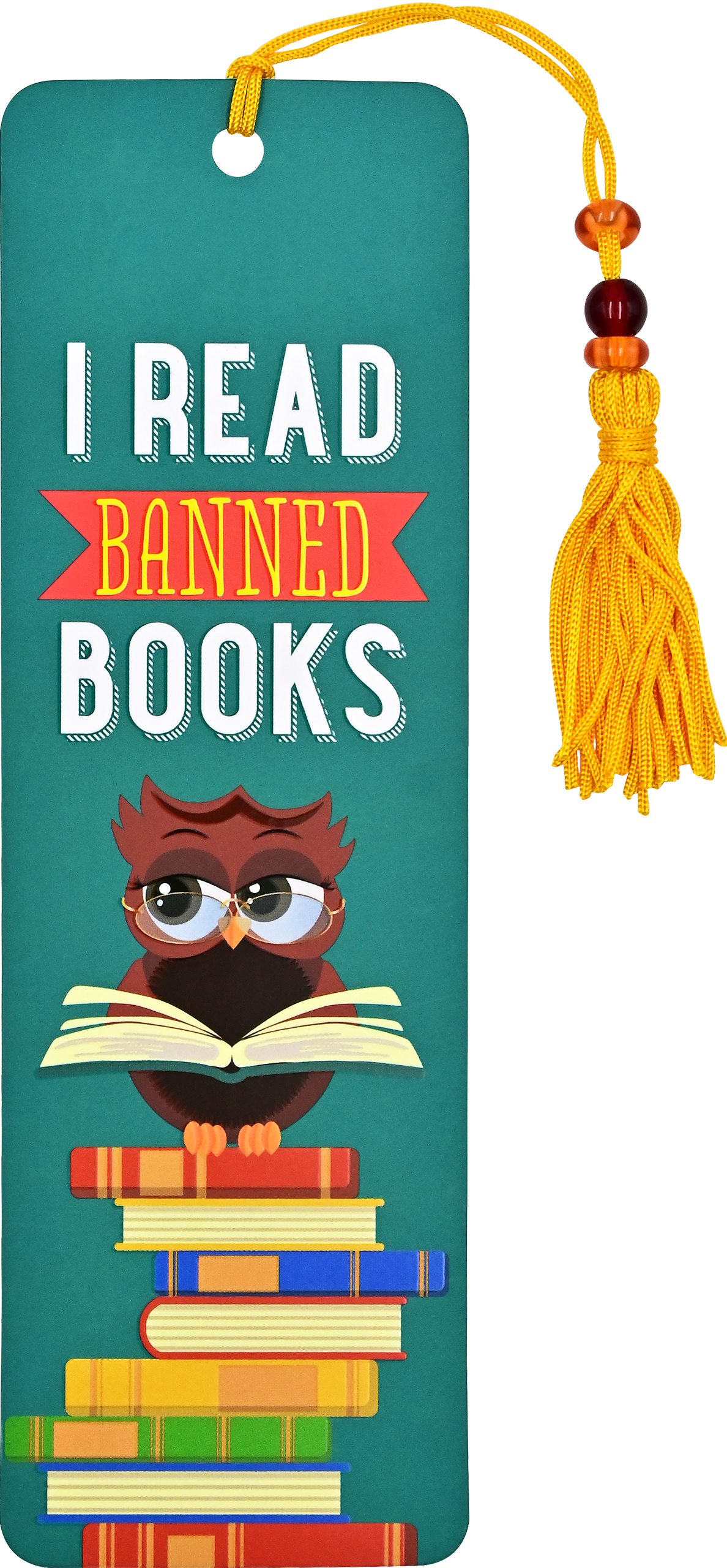 Peter Pauper Press - I Read Banned Books Beaded Bookmark