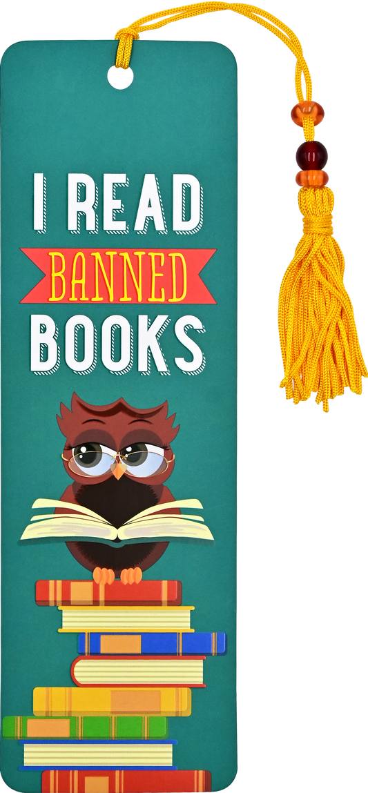 Peter Pauper Press - I Read Banned Books Beaded Bookmark
