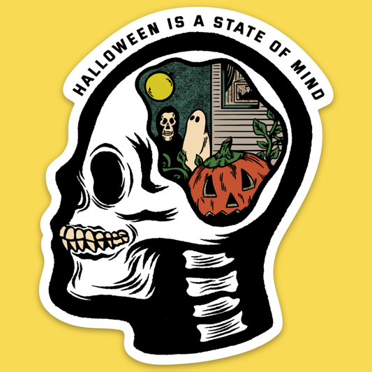Wicked Clothes - 'State of Mind' Sticker