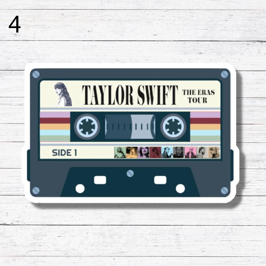 Oily Graphic Creations - Taylor Swift 4 Sticker/Magnet: Matte Vinyl
