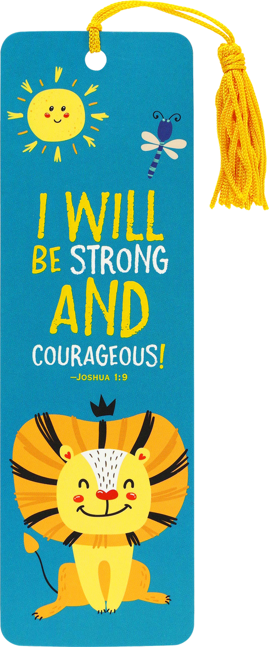 Peter Pauper Press - I Will Be Strong and Courageous! Children's Bookmark