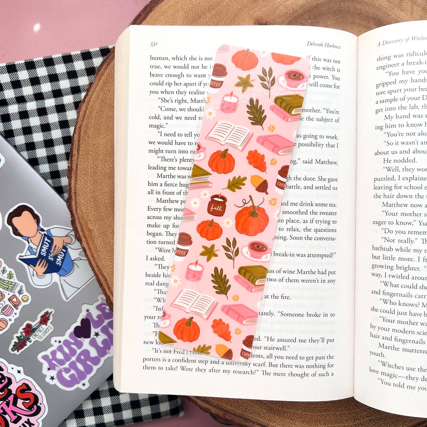 Cozy Reads Shop - Fall Feels Bookmark: Tassel