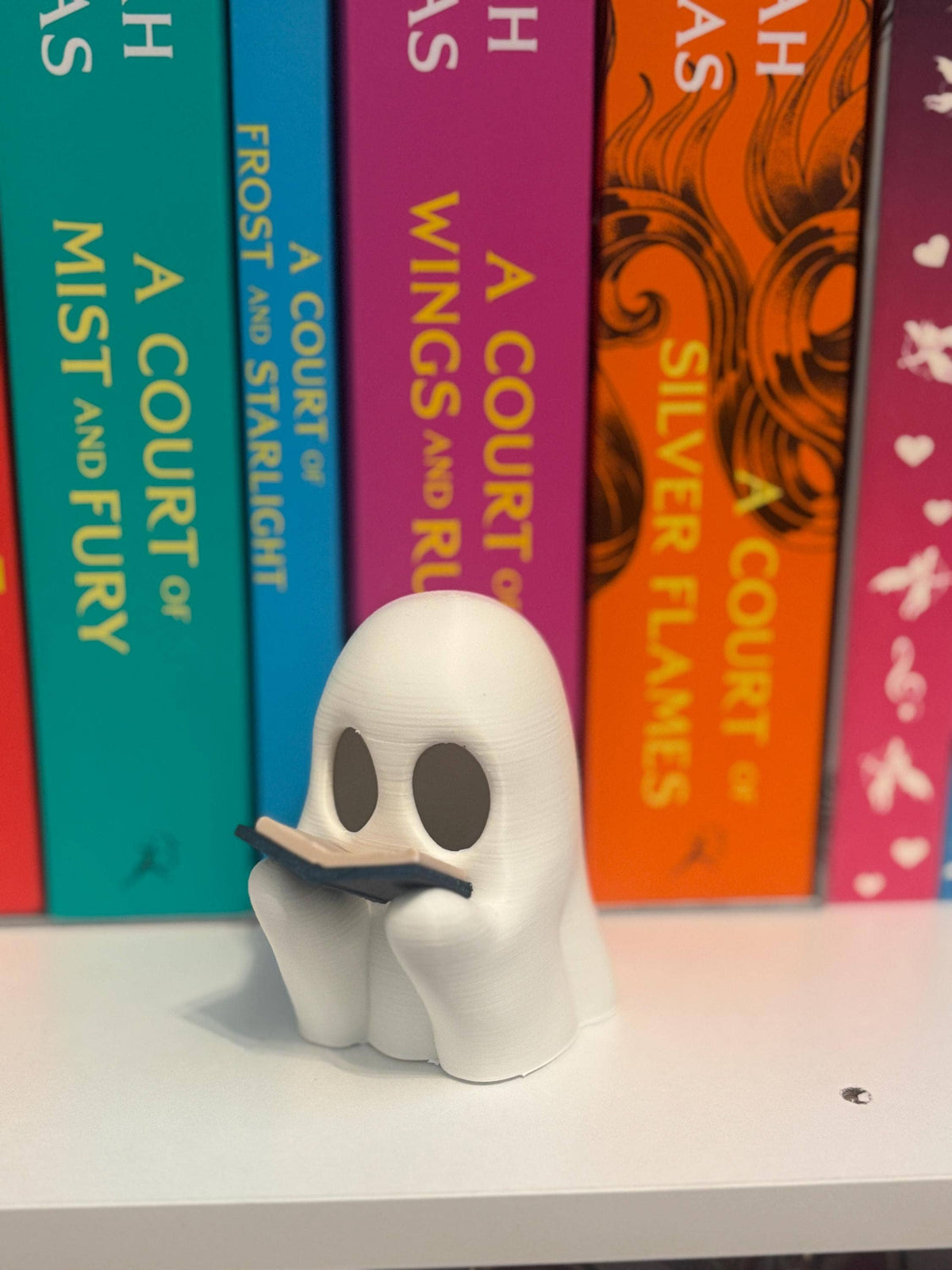 Stella Cake Creations - Book Ghost with Tea Light: Light blue