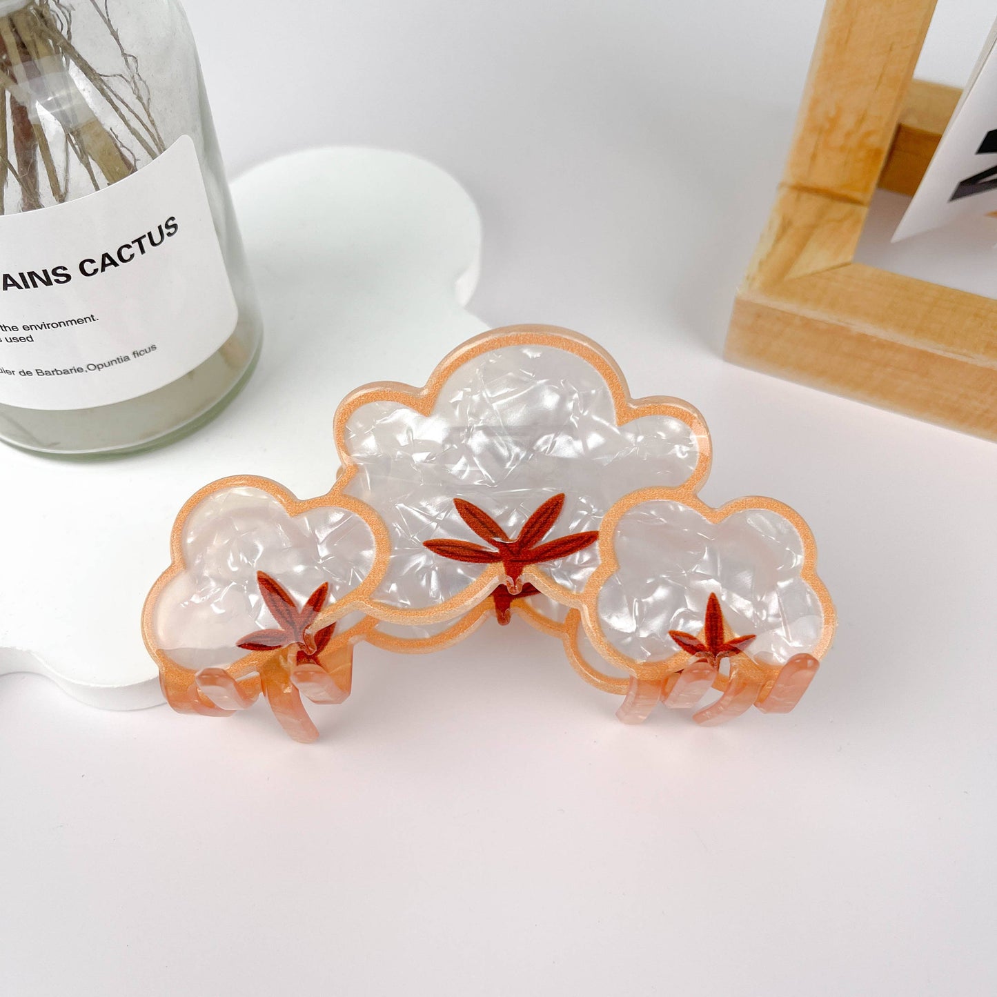 mildstyles - Squirrel Pony Leaf Bush Hair Clip: Squirrel