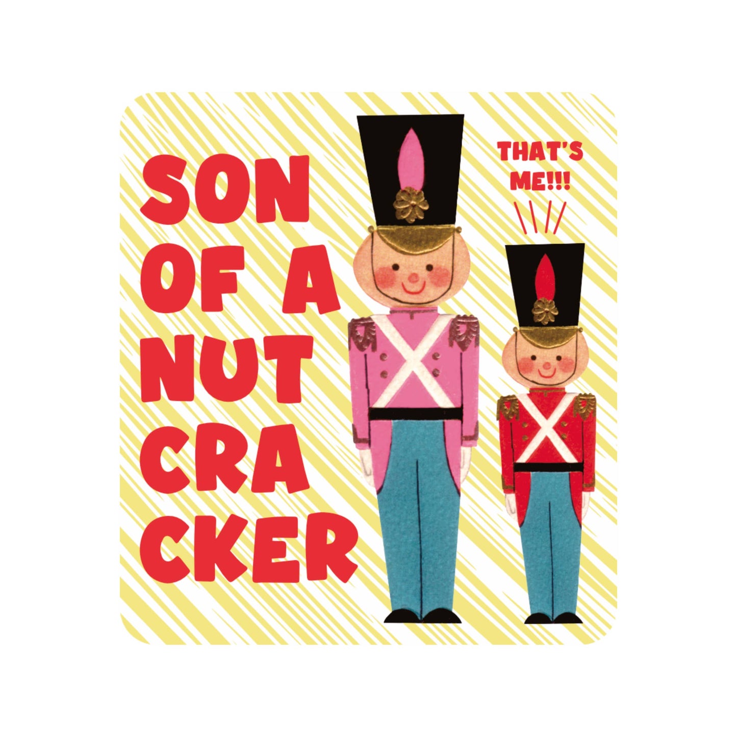 Juju and Moxie - Holiday Christmas Nutcracker High Quality Vinyl Sticker