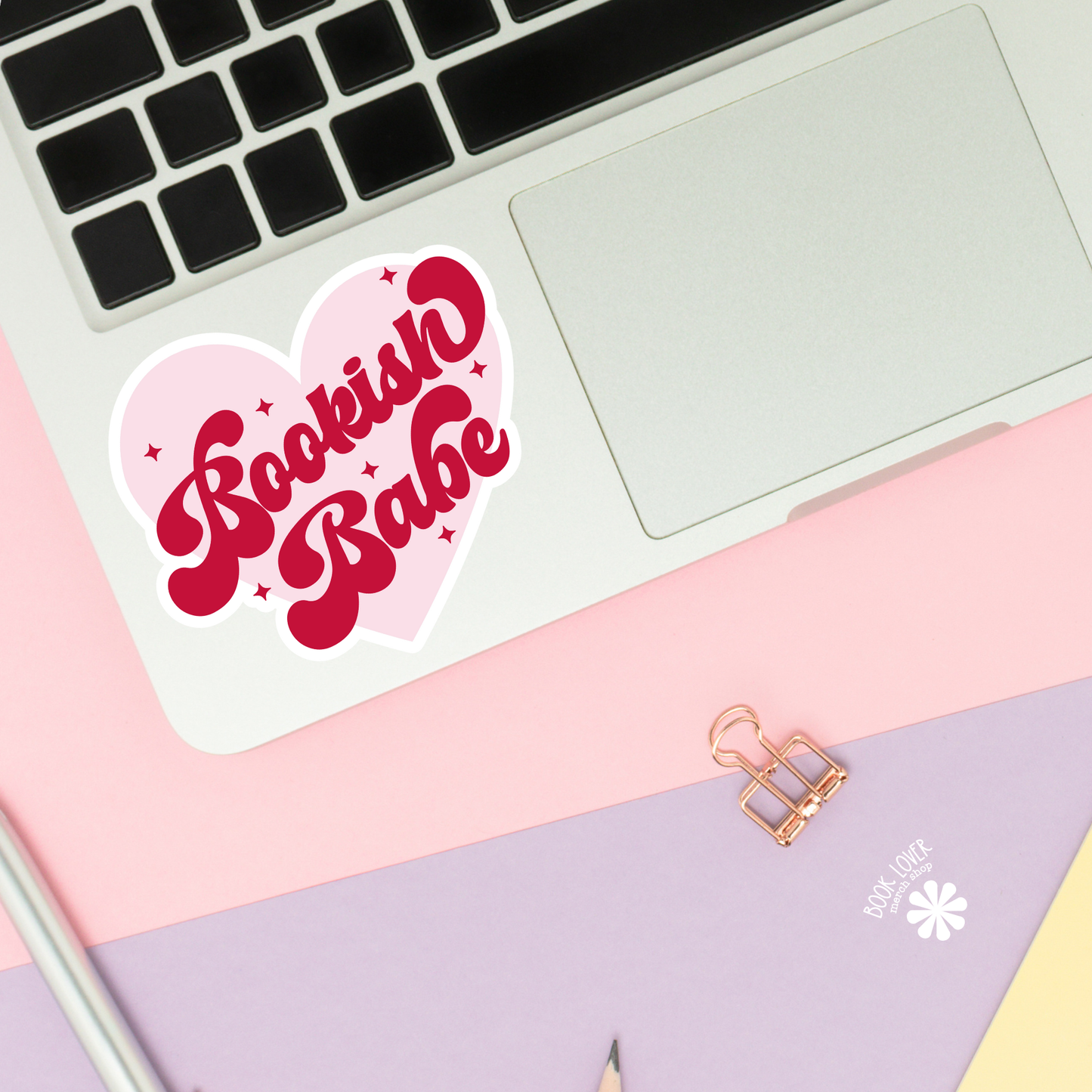 Book Lover Merch Shop - Bookish Babe Stickers / Bookish Stickers / Book Lover Gift: 3''