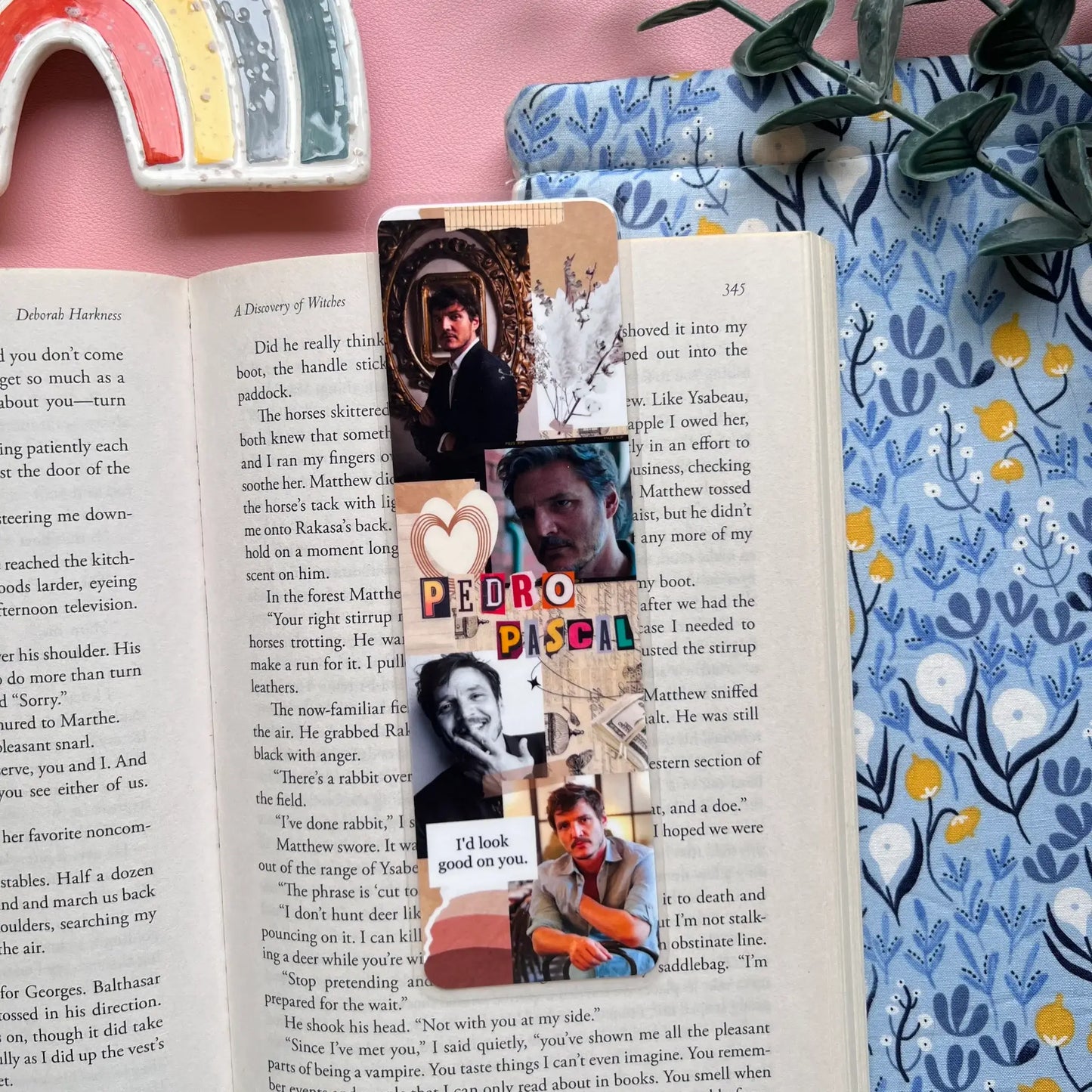 Cozy Reads Shop - Celebrity Collage (9 versions) Bookmarks: Pedro / Tassel