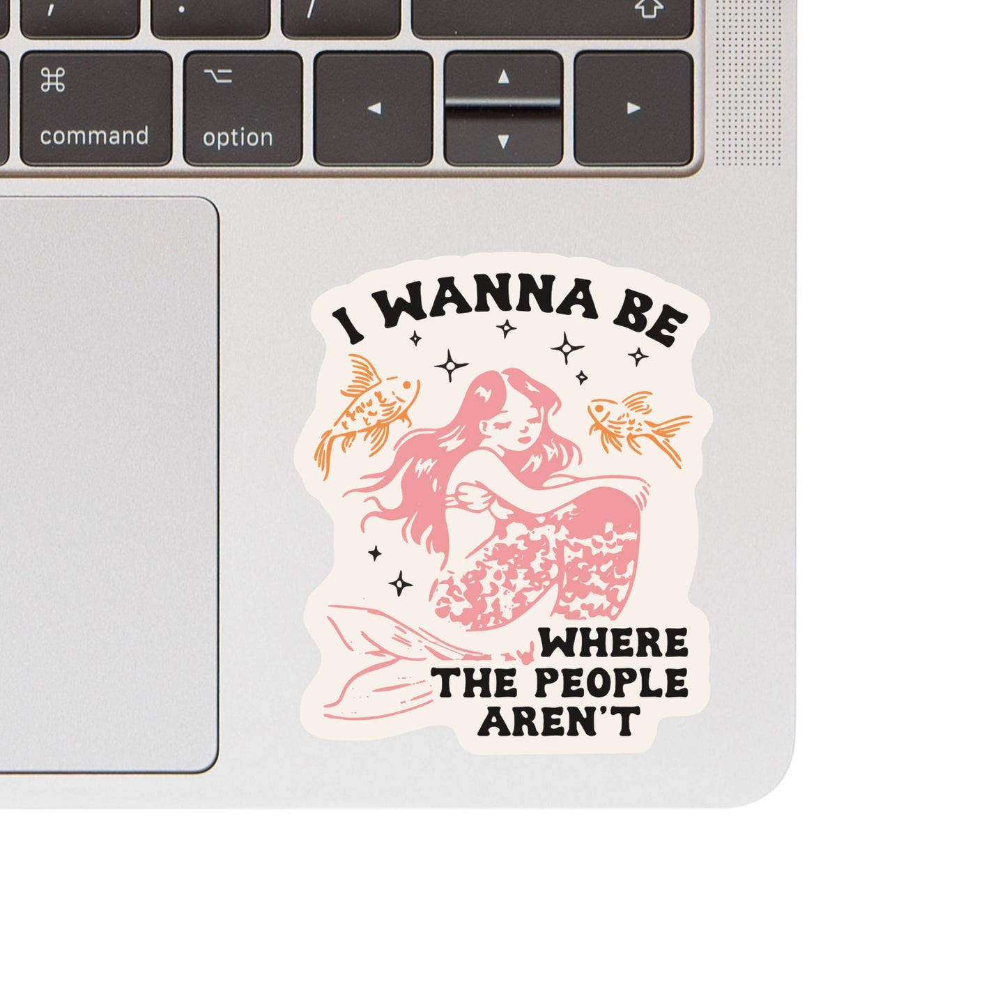 Juju and Moxie - Introvert Mermaid Personality High Quality Vinyl Sticker