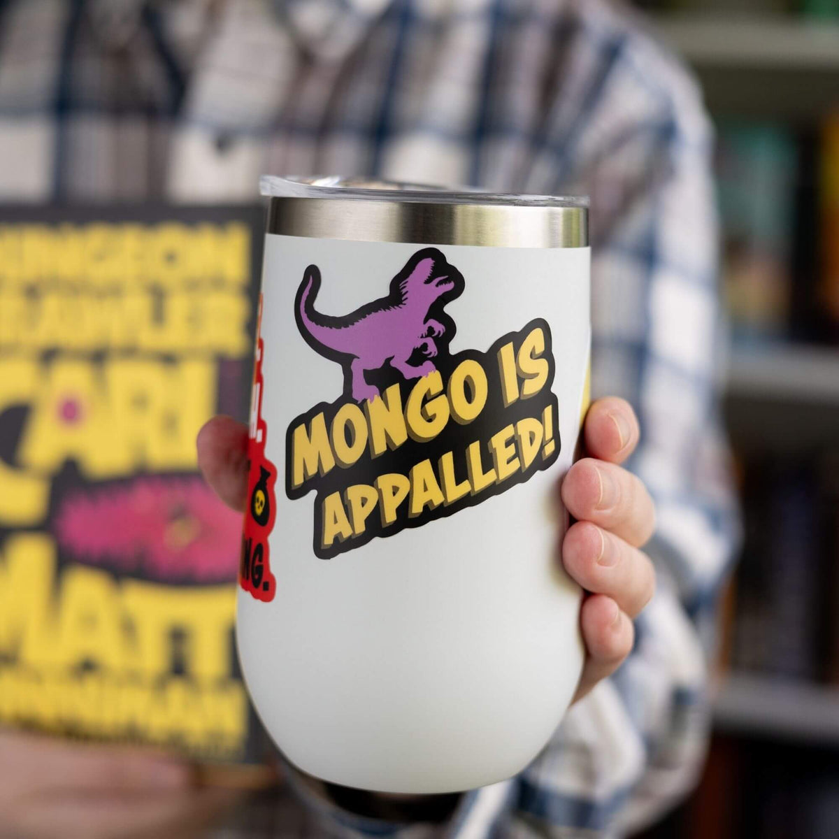 Kingdom of Threads - Mongo Is Appalled Sticker | Dungeon Crawler Carl