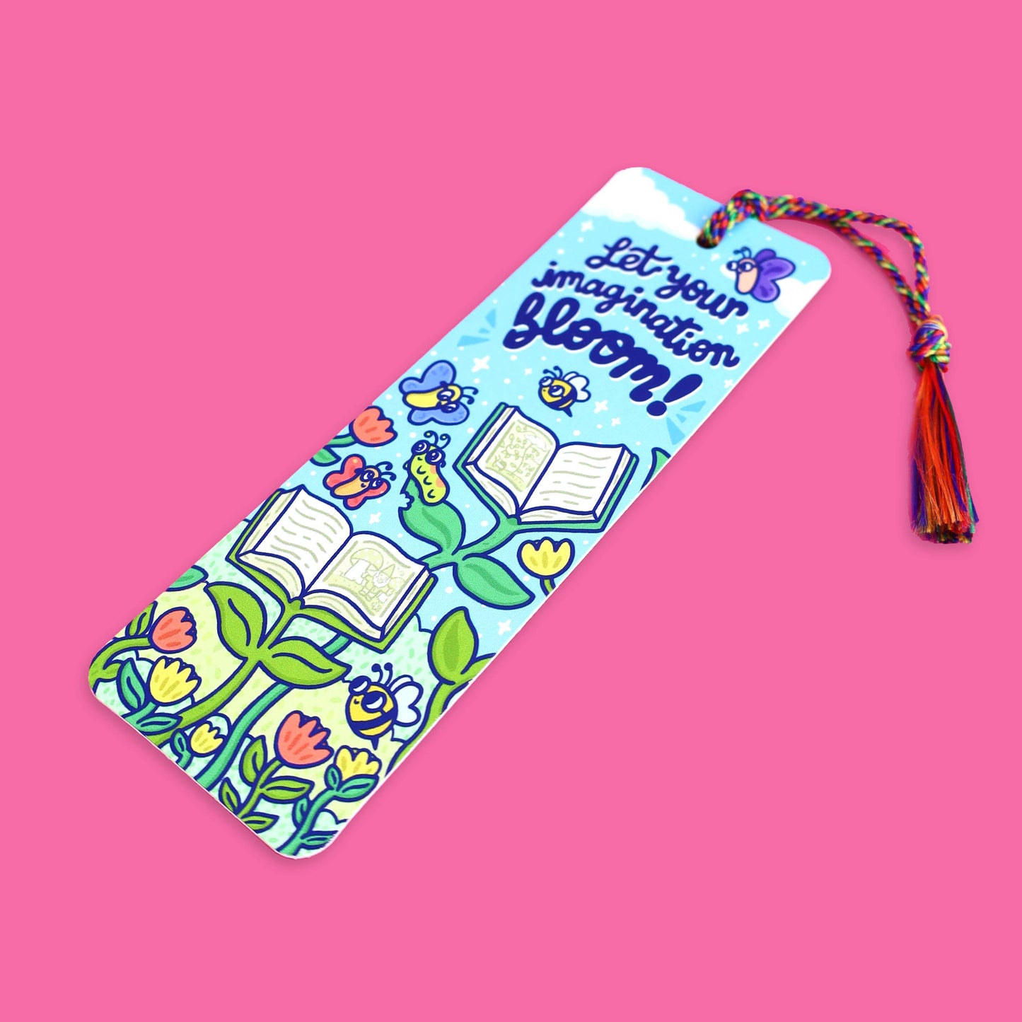 Turtle's Soup - Let Your Imagination Bloom Reader Gift Bookmark with Tassel