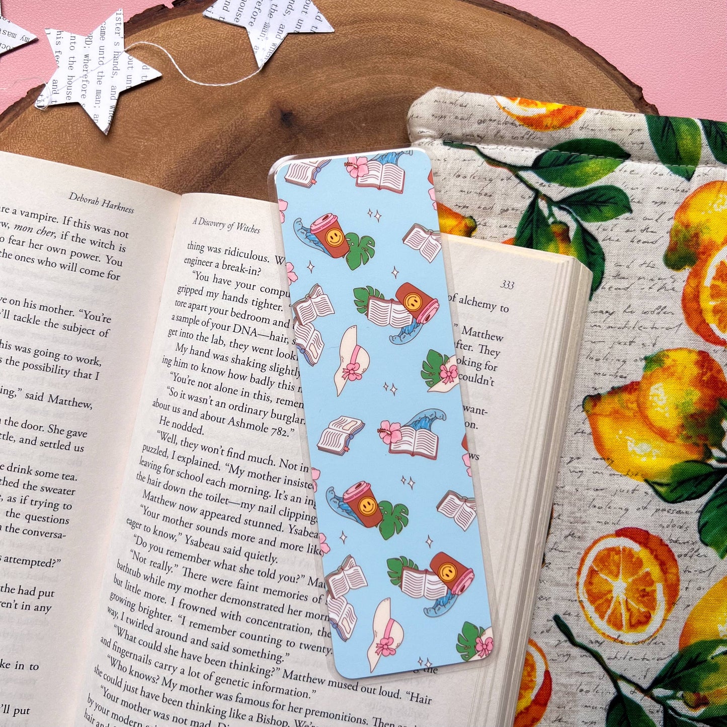 Cozy Reads Shop - Beach Reads Bookmarks: Beach Trope Sign / Tassel