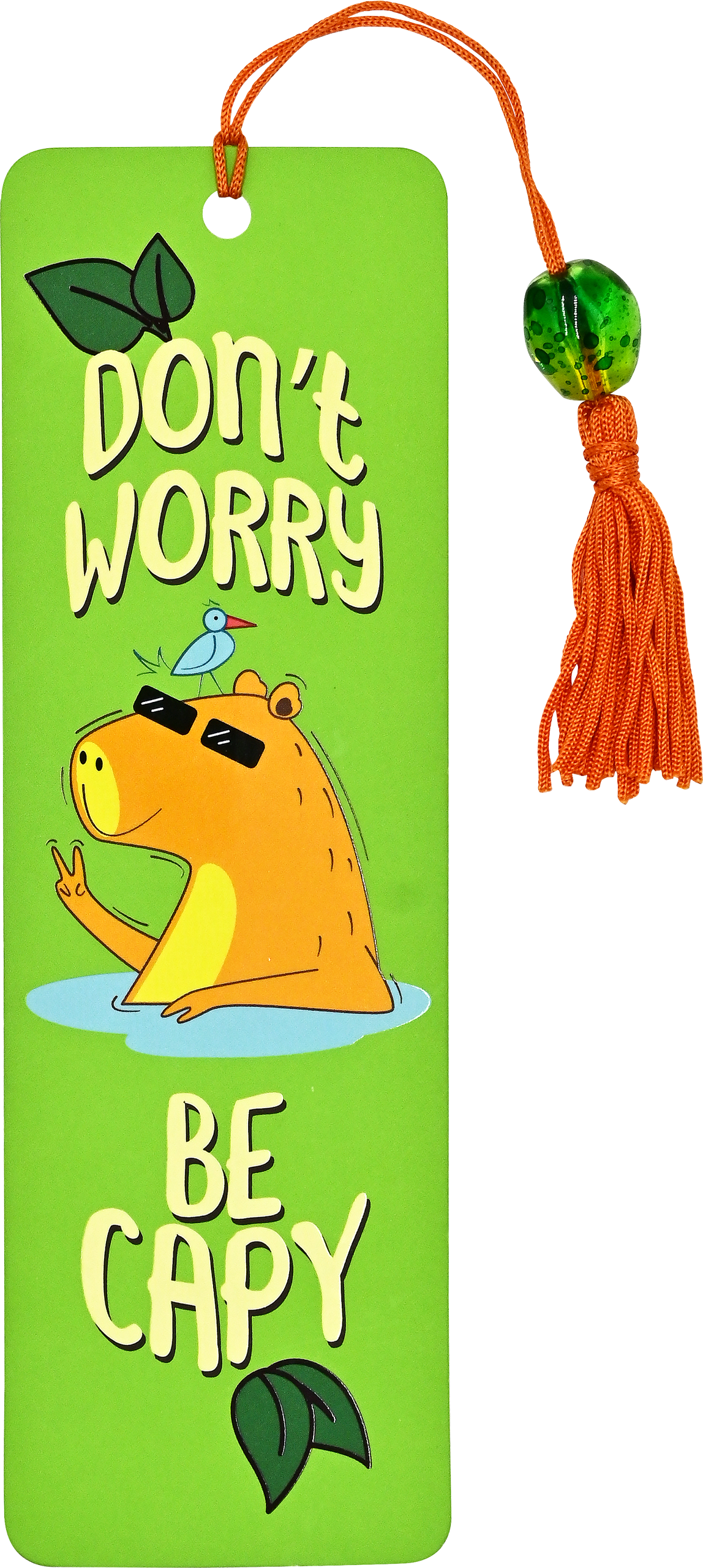 Peter Pauper Press - Capybara Beaded Bookmark