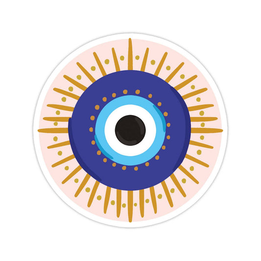 Bloomwolf Studio - Evil Eye Vinyl Sticker: No packaging - sent loose