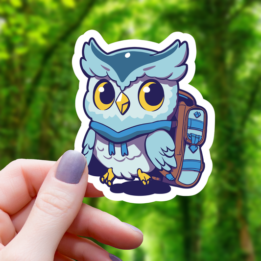Mimic Gaming Co - Owl Adventurer Sticker - 3"