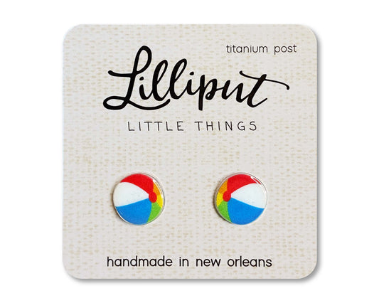 Lilliput Little Things - Beach Ball Earrings