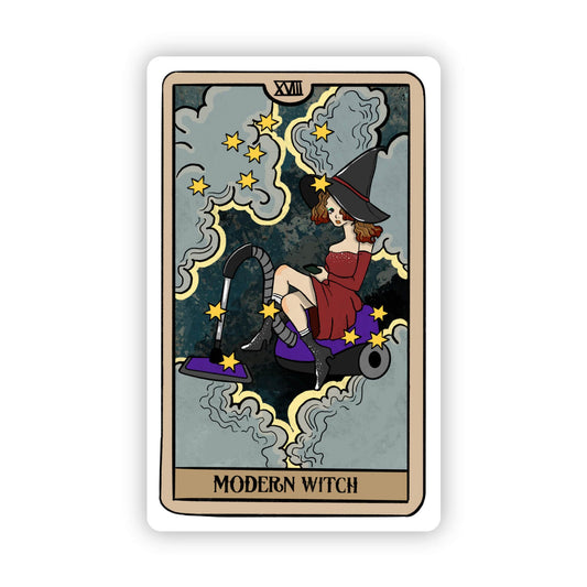 Big Moods - Modern Witch Tarot Card Sticker