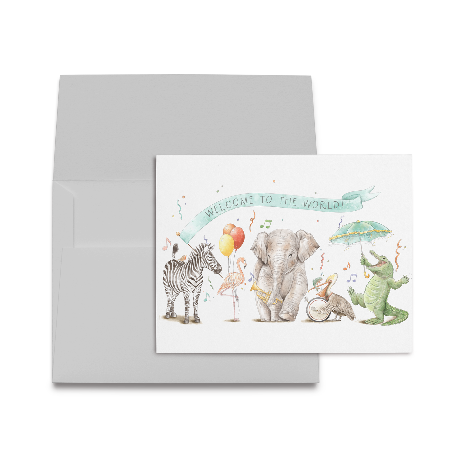 Nola Tawk - Welcome to the World Greeting Card