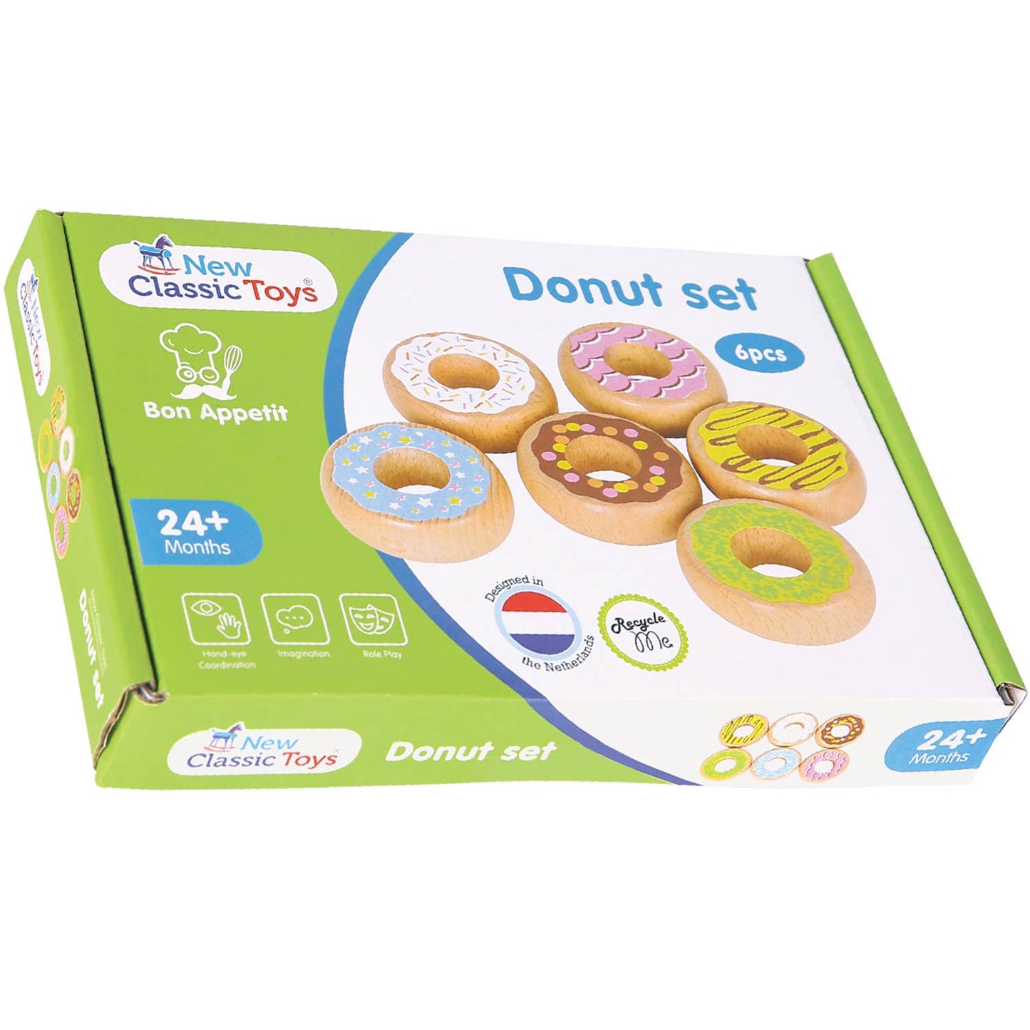 New Classic Toys - Donuts - 6 pieces