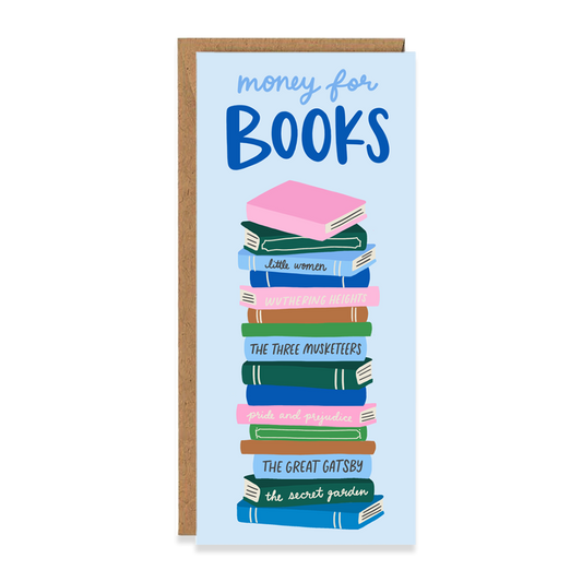 Brittany Paige - Money for Books Money Holder Card