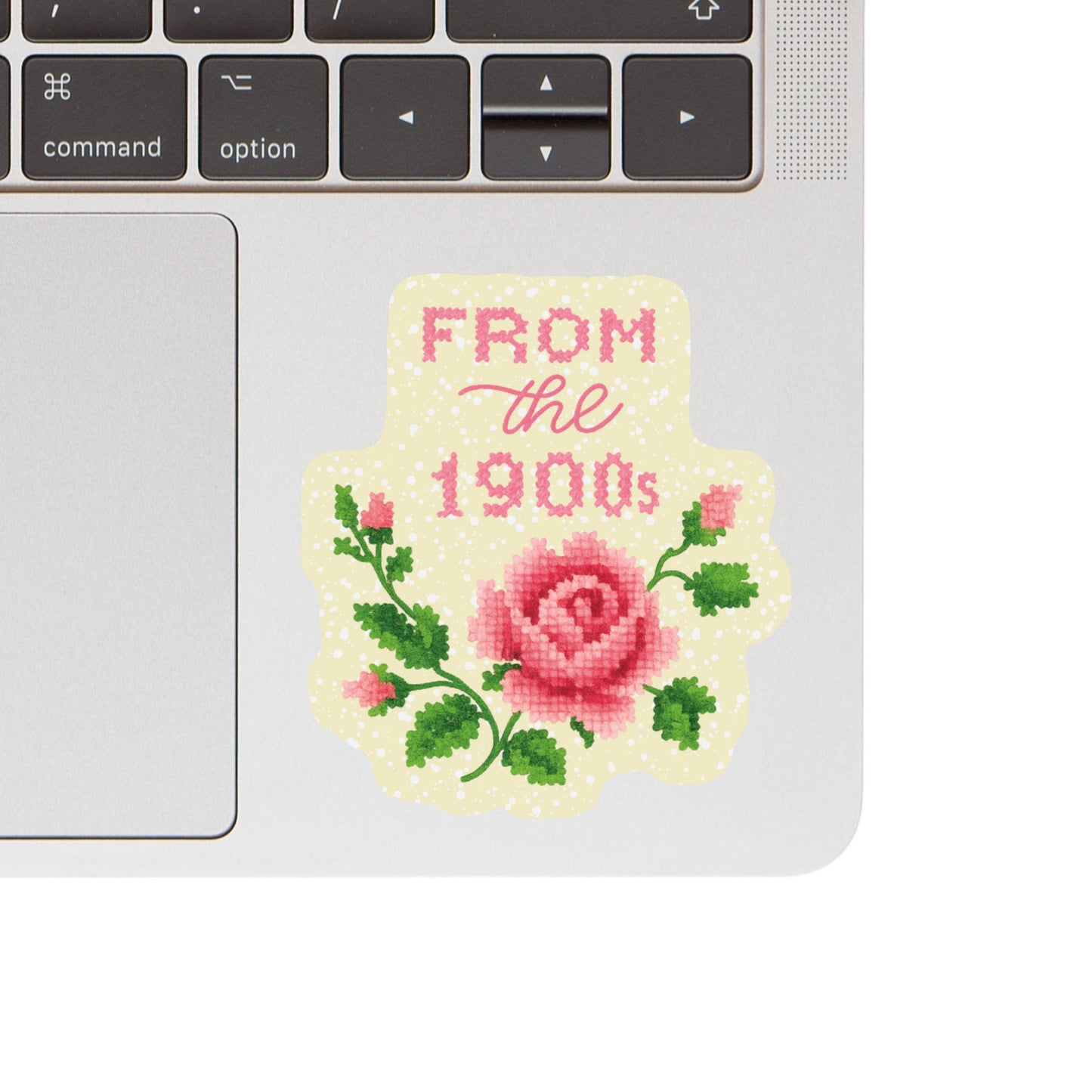 Juju and Moxie - Funny Clever 1900 Cross Stitch High Quality Vinyl Sticker