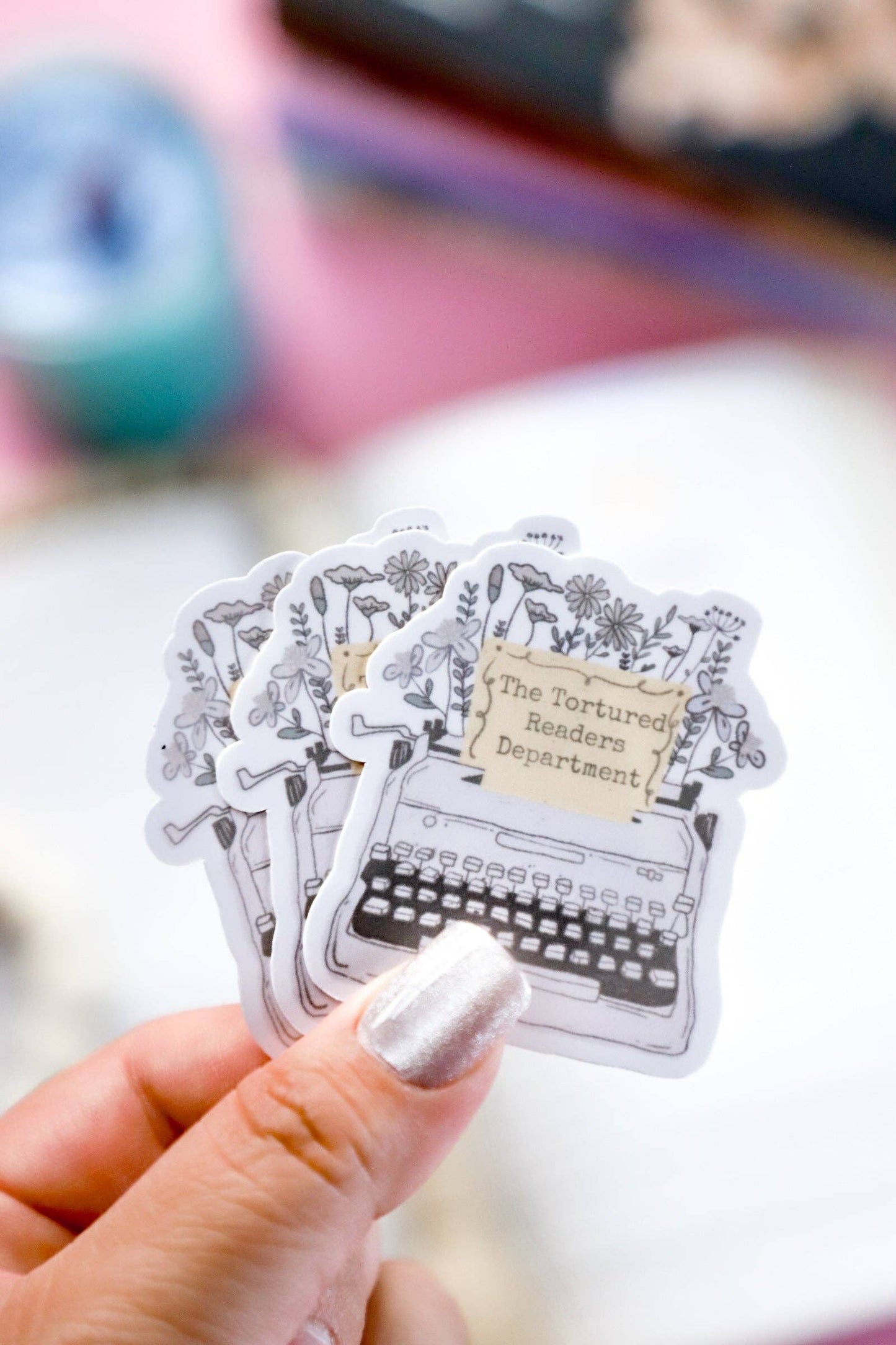 Furever Booked - The Tortured Readers Department Sticker