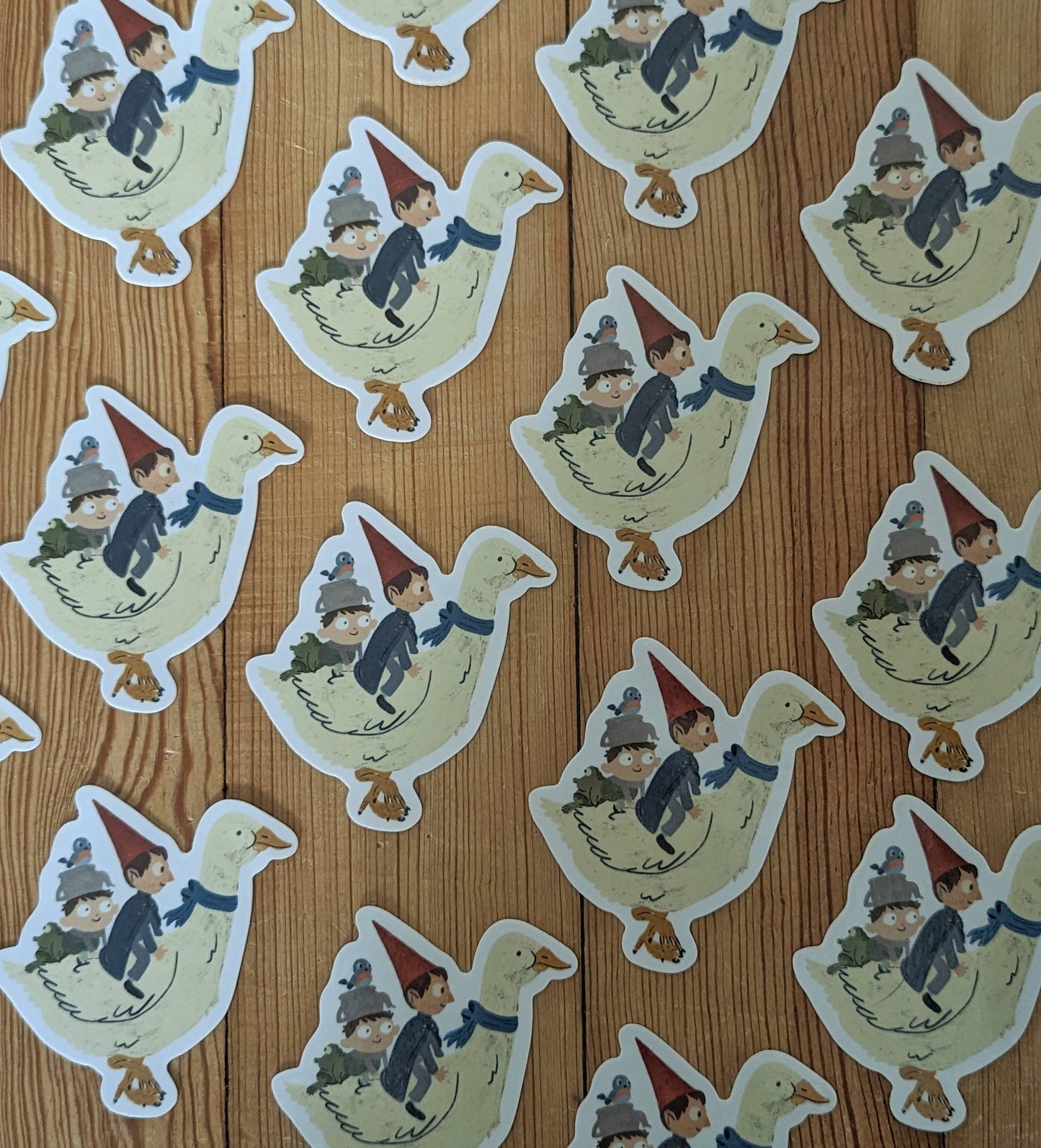 Sadsquatch - Over the Garden Wall Goose - Vinyl Sticker
