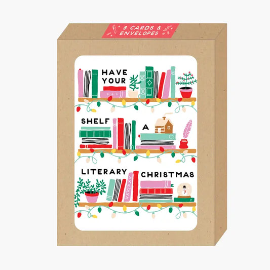 Boxed Literary Christmas Card
