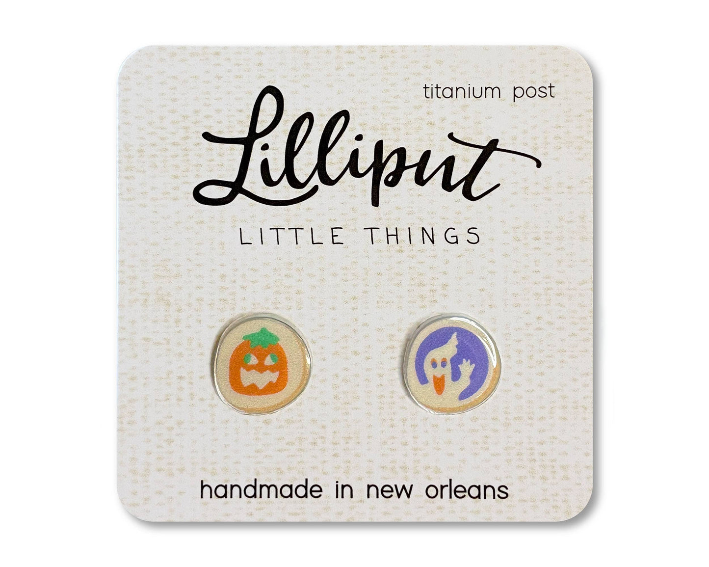 Lilliput Little Things - LIMITED - Halloween Cookie Earrings